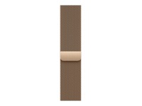 Apple Watch 46mm Milanese Loop (gold) Armband