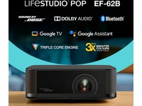Epson Lifestudio Pop EF-62B 4K bärbar projektor (svart) Projektorer