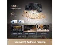 Dreame Aqua10 Ultra Roller Robotdammsugare (svart) Robotdammsugare