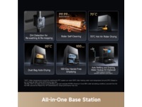 Dreame Aqua10 Ultra Roller Robotdammsugare (svart) Robotdammsugare