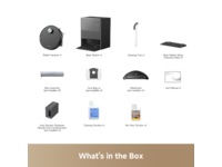 Dreame Aqua10 Ultra Roller Robotdammsugare (svart) Robotdammsugare