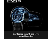 Sony INZONE E9 In-Ear Gaming Headphones, White In-ear hörlurar