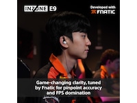 Sony INZONE E9 In-Ear Gaming Headphones, Black In-ear hörlurar
