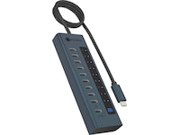 ICY BOX 10-portars USB Type-C® Gen 2 Hub Dockningsstation och USB-hub