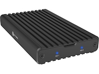 Icy Box 2 fack M.2 PCIe NVMe-kabinett Externa Chassi