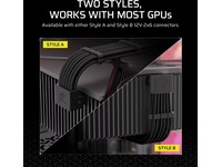 Type-4, UL1569 16AWG,105°C VW-1, Black, 650mm, Style B Tillbehör