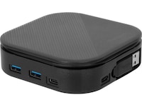 USB-C Universal Dual HD Docking Station with 80W PD Pass-Thru Dockningsstation och USB-hub