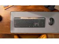 Logitech Signature Slim Solar+ Trådlöst Tangentbord K980 (grafitgrå) Tangentbord