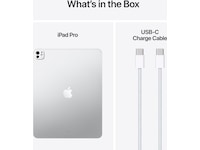 13-inch iPad Pro Wi‑Fi 512GB with standard glass - Silver Surfplattor