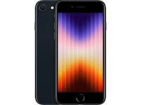 Apple iPhone SE (2022) 64GB (sort) - Gradering B Mobiltelefoner