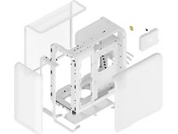 HYTE X50 Air Mid Tower (vit) Midi tower