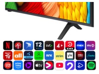 LG 50" NANO80 AI 4K NanoCell Smart TV (2025) + soundbar 60 - 69 tums TV