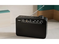 FM/MW, headphone jack Hörlurar