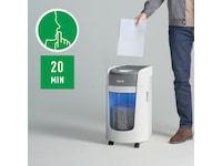 Leitz Dokumentförstörare IQ OptiMax Home Office 255 Mikroskärning P5  Dokumentförstörare