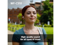 Sony WH-1000XM5 trådlösa hörlurar, Over-Ear (blå) + WF-510 Buds Hörlurar