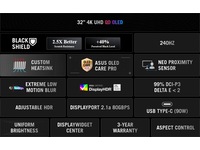 ASUS 32" 4K gamingskärm ROG Swift PG32UCDM3 Datorskärm