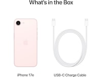 iPhone 17e 256GB (mjuk rosa) Mobiltelefoner