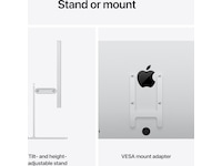 Apple Studio Display XDR (2026) Standardglas - stativ med vinkel- och höjdjustering Datorskärm