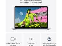MacBook Air 15" M5 (2026) 512GB (midnatt) Datorer - Bärbara / laptop