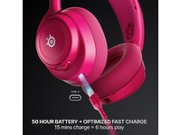 SteelSeries Arctis Nova 7 Gen 2 Trådlöst Gamingheadset (magenta) -B-Grade Demo headset