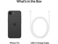 iPhone 17e 512GB (svart) -B-Grade Demo mobiltelefoner