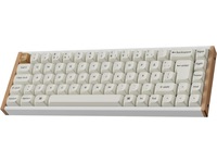 Keychron K6 HE SE Trådlöst Gamingtangentbord (trä/vit) -B-Grade Demo tangentbord