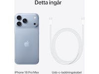 iPhone 18 Pro Max 2TB (glacier) Mobiltelefoner