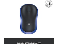 Logitech M185 Trådlös Mus Blå Mus