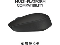 Logitech B170 Trådlös Mus Svart Mus