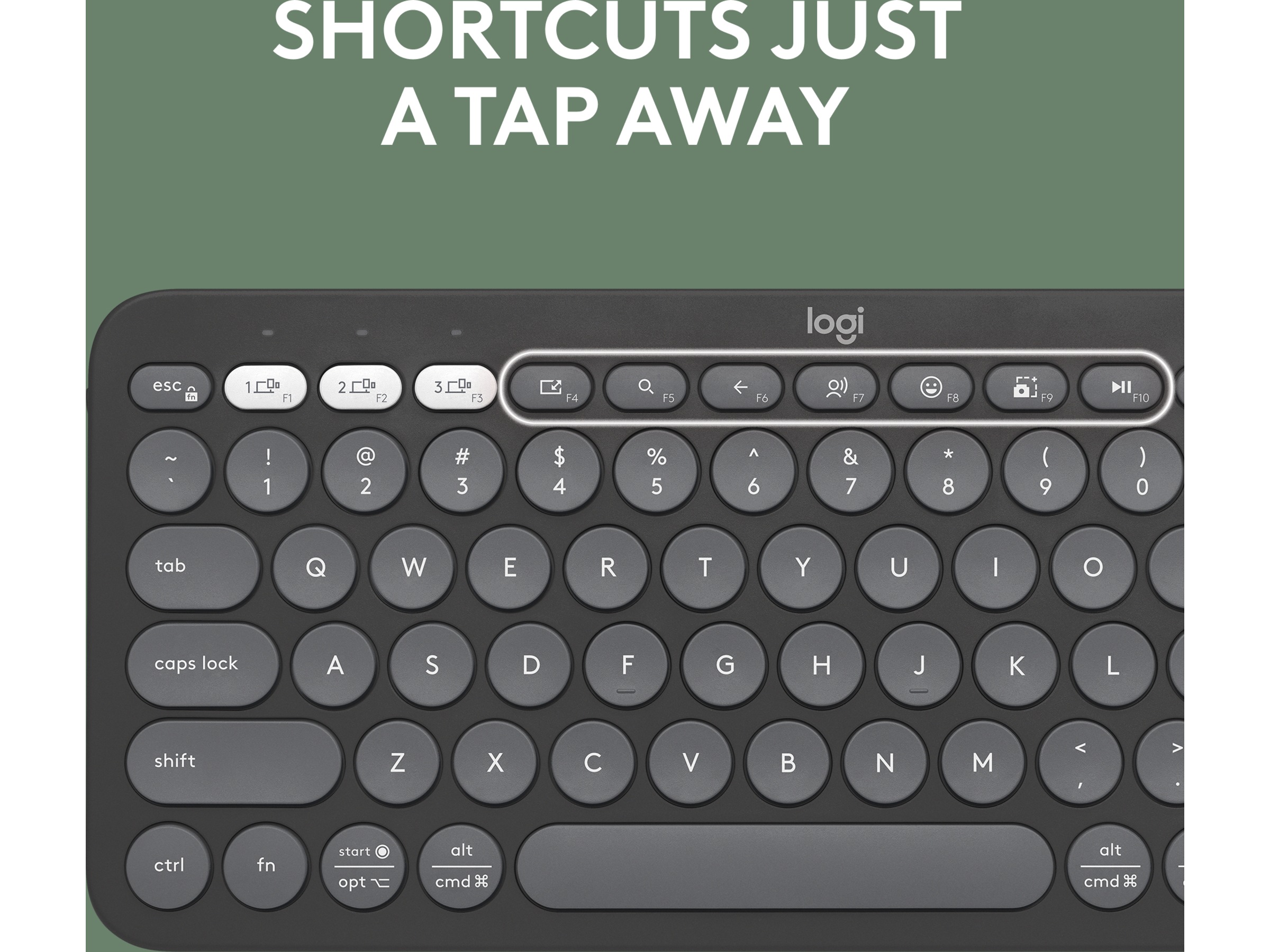 Pebble 2 Combo (svart) Mus & tangentbord -combo-paket