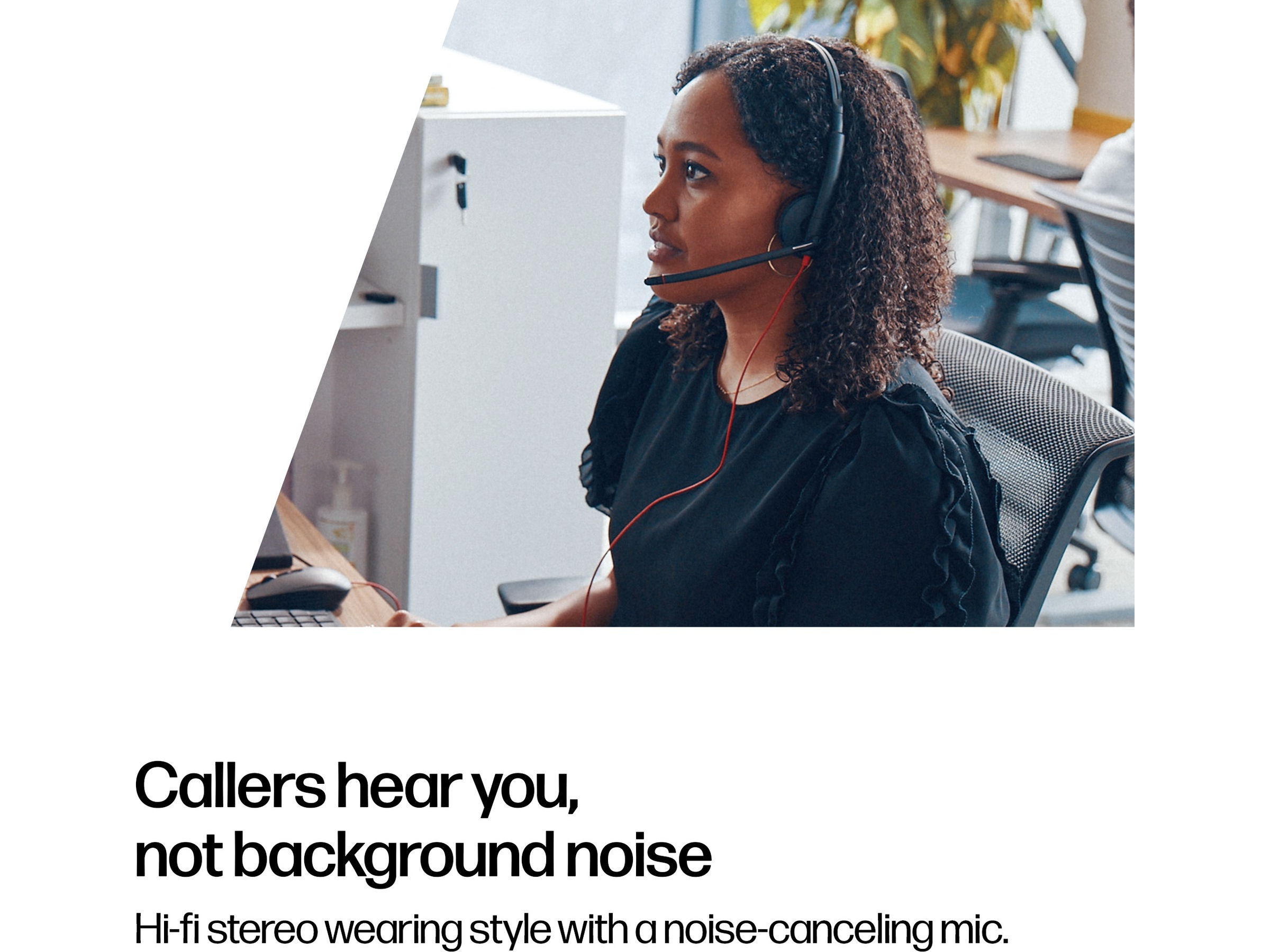 Poly Blackwire MS 3320 USB-C Headset Headset, kablat