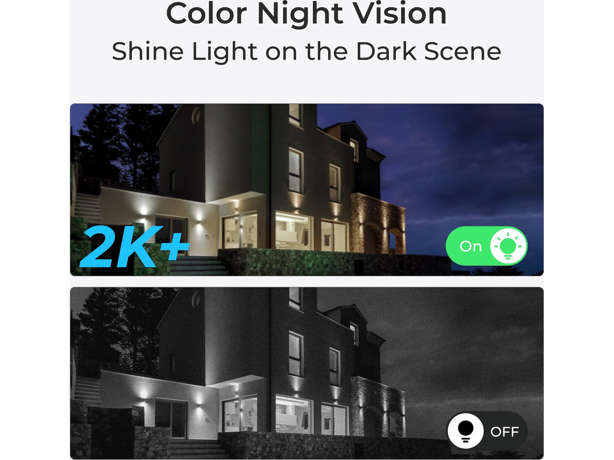 Reolink Argus 3 Pro Smart 2K wireless övervakningskamera utomhus Övervakningskamera