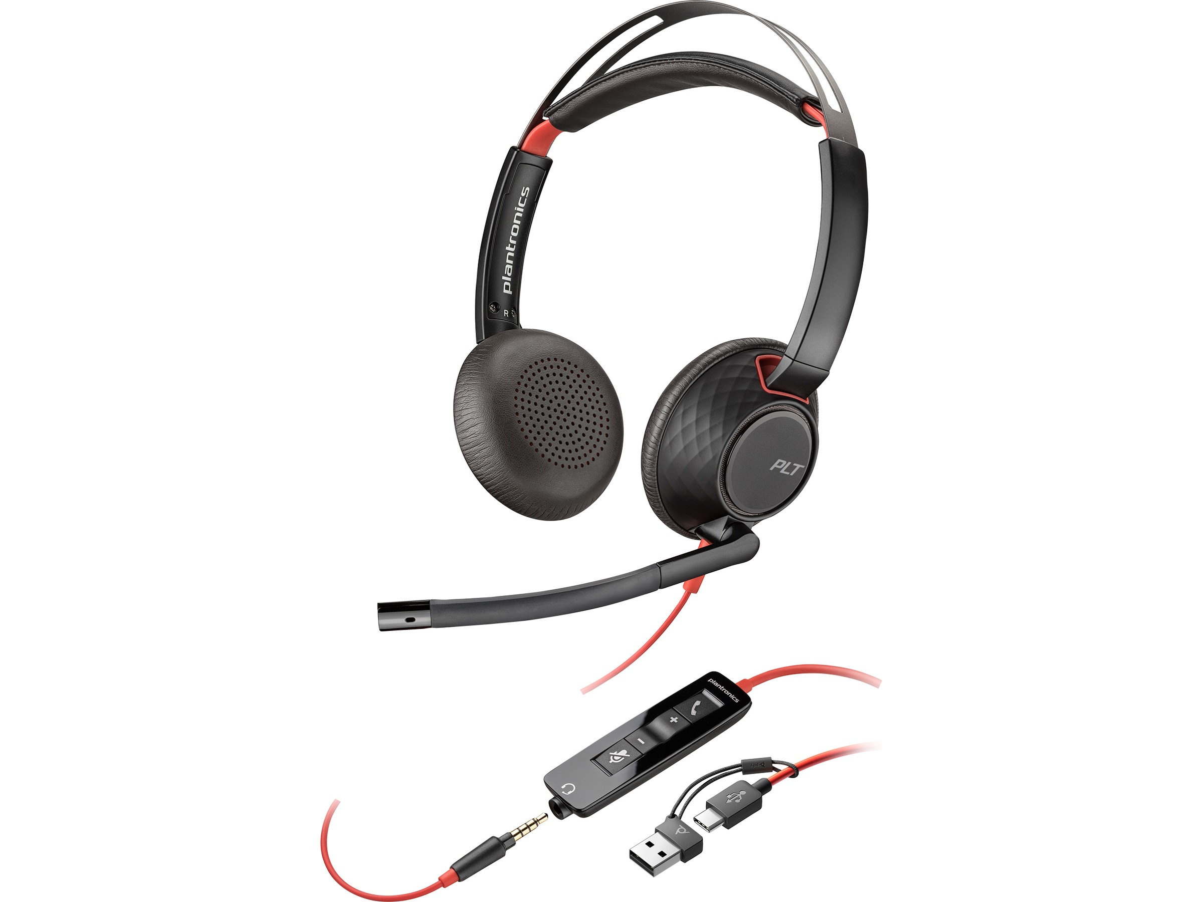 Poly Blackwire 5220 MS Teams USB-C Headset Headset, kablat