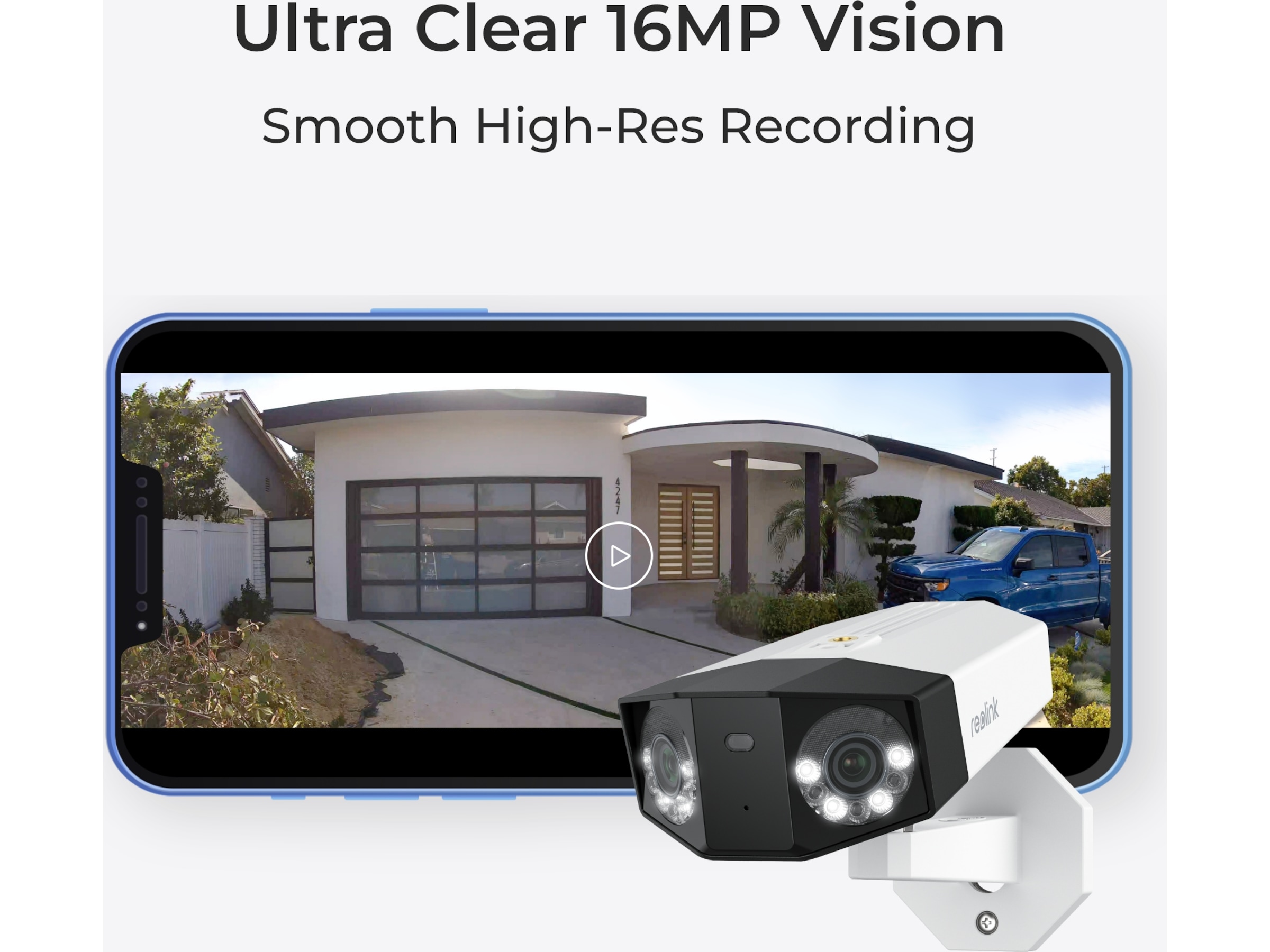 Reolink Duo 3 PoE utomhus övervakningskamera Övervakningskamera