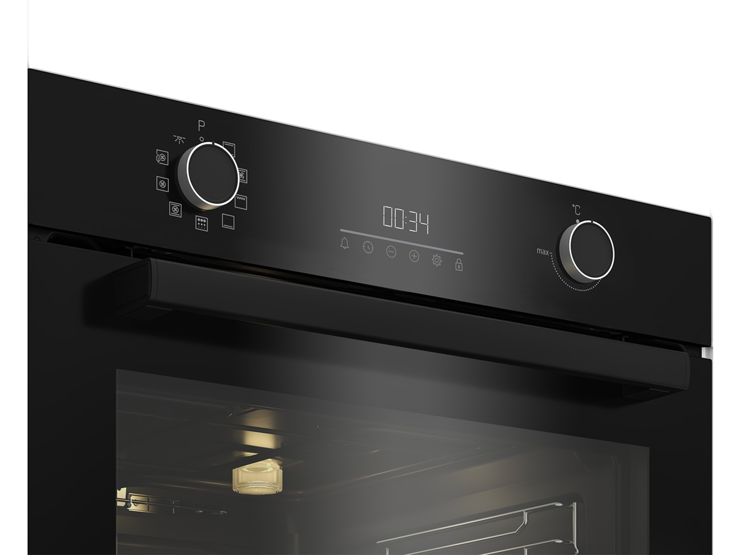 Beko BBIM14300BMP Inbyggd pyrolysugn (svart) Ugn