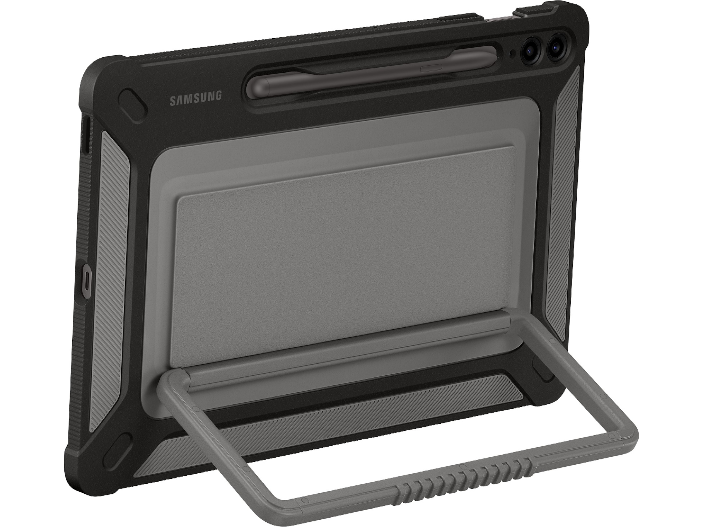 Samsung Galaxy Tab S9 FE+ Outdoor Cover (svart/grå) Skydd