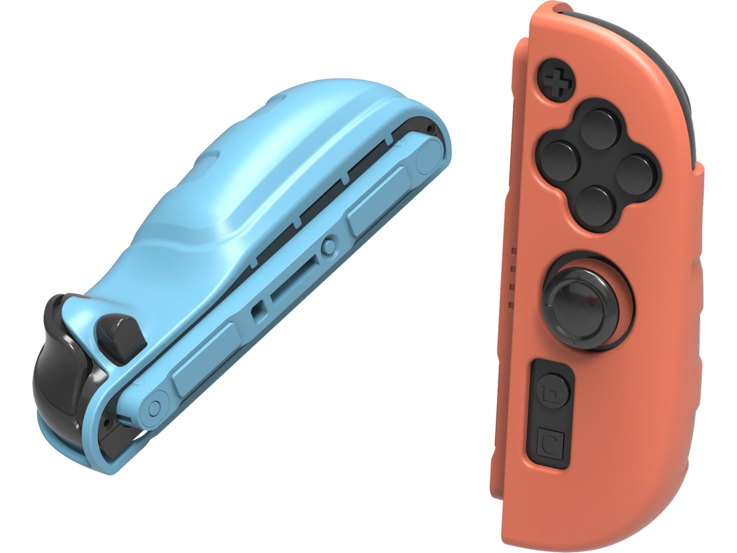 Gaminja Nintendo Switch 2 Joy-Con 2 Silikongrepp (blå/orange) Tillbehör