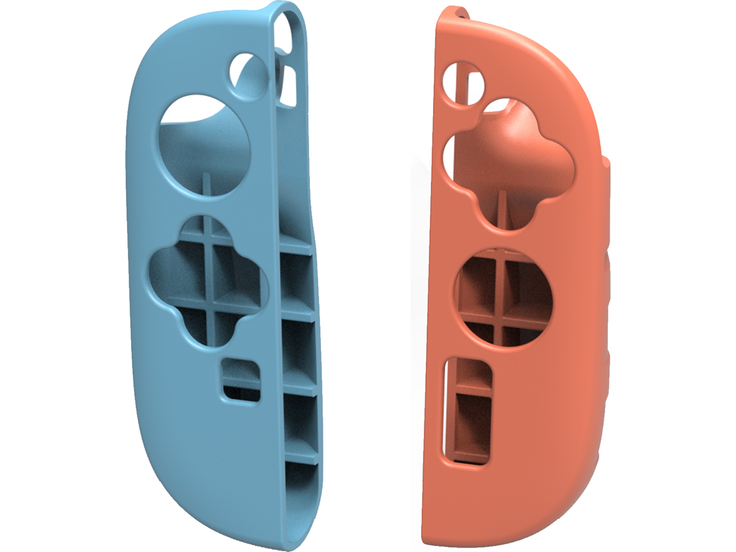 Gaminja Nintendo Switch 2 Joy-Con 2 Silikongrepp (blå/orange) Tillbehör