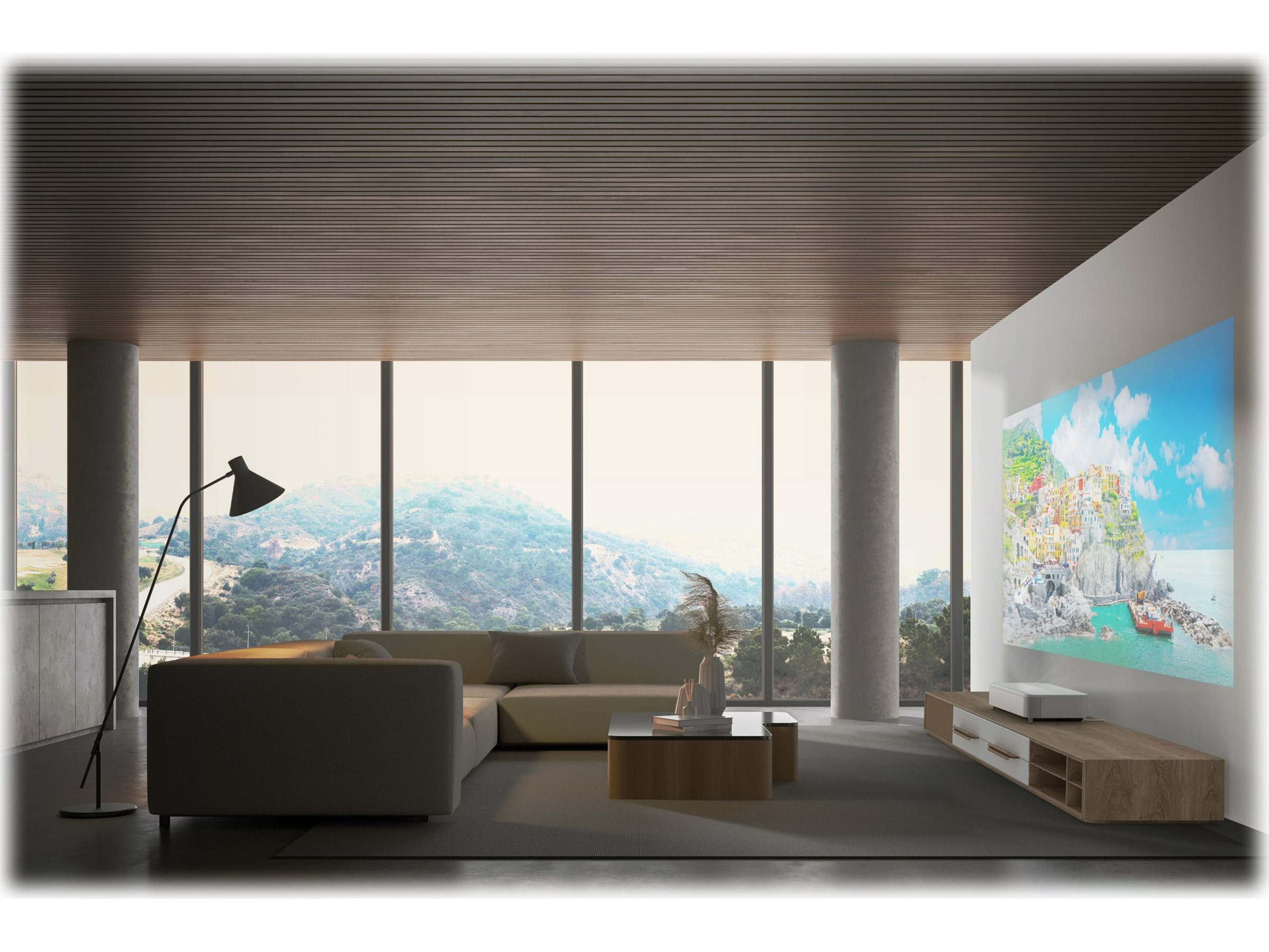 Epson EpiqVision 4K projektor EH-LS800WATV (vit) Projektorer