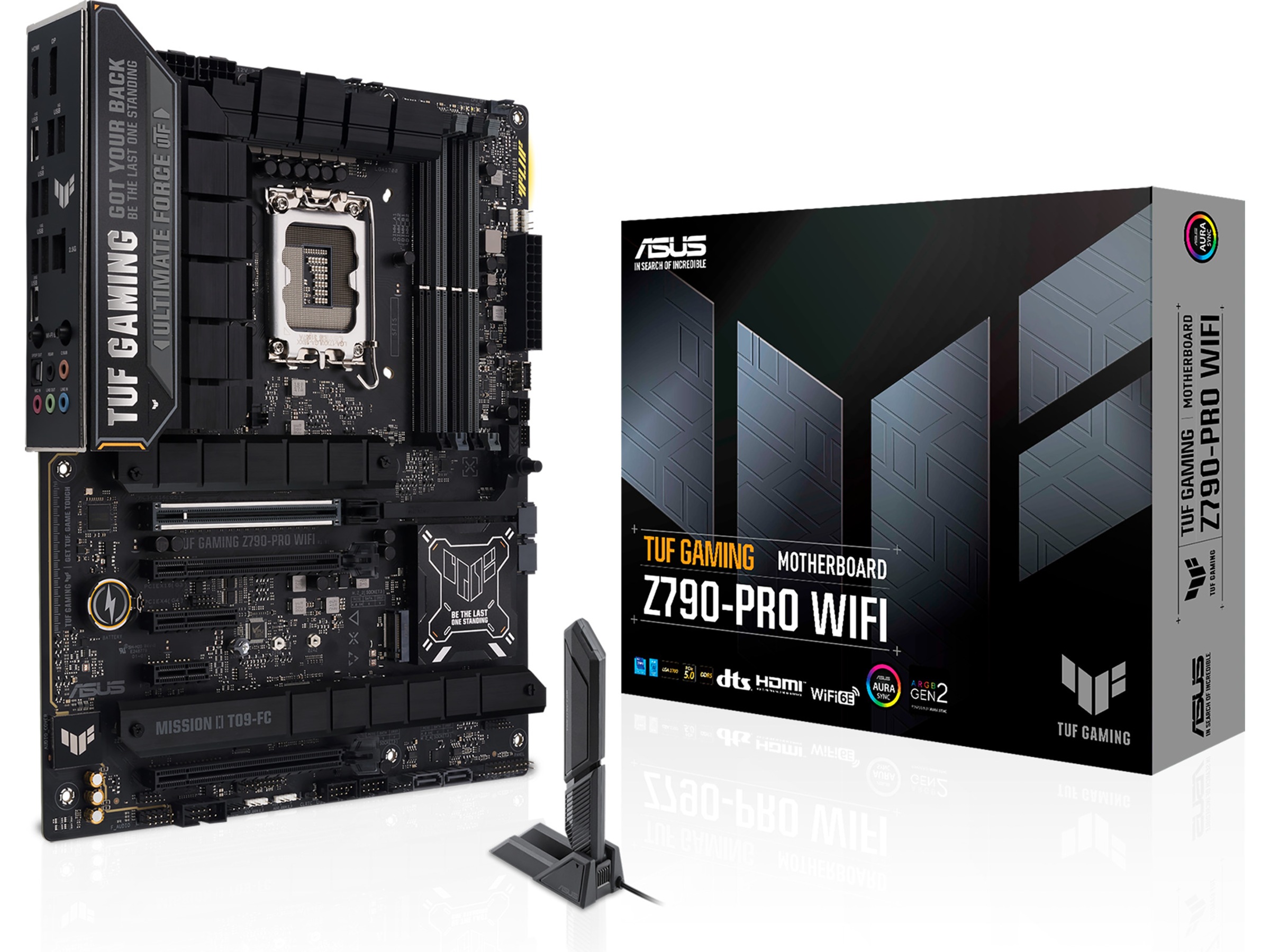 Asus TUF Gaming Z790-PRO WIFI Moderkort Intel Socket