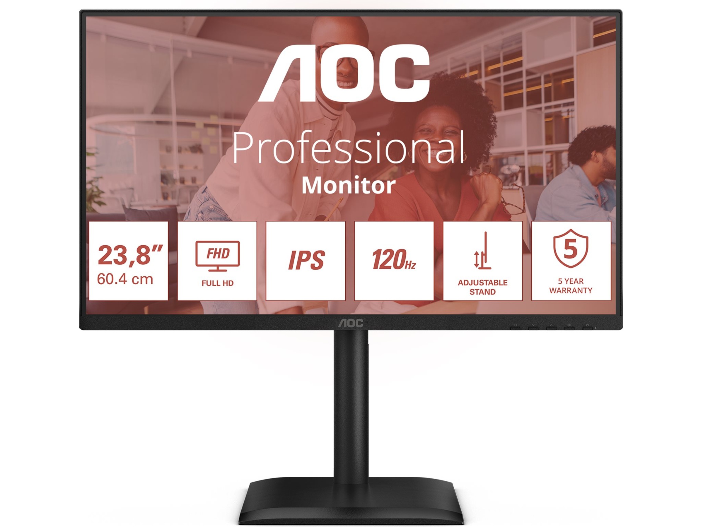 AOC 24" skärm 24E4U Datorskärm