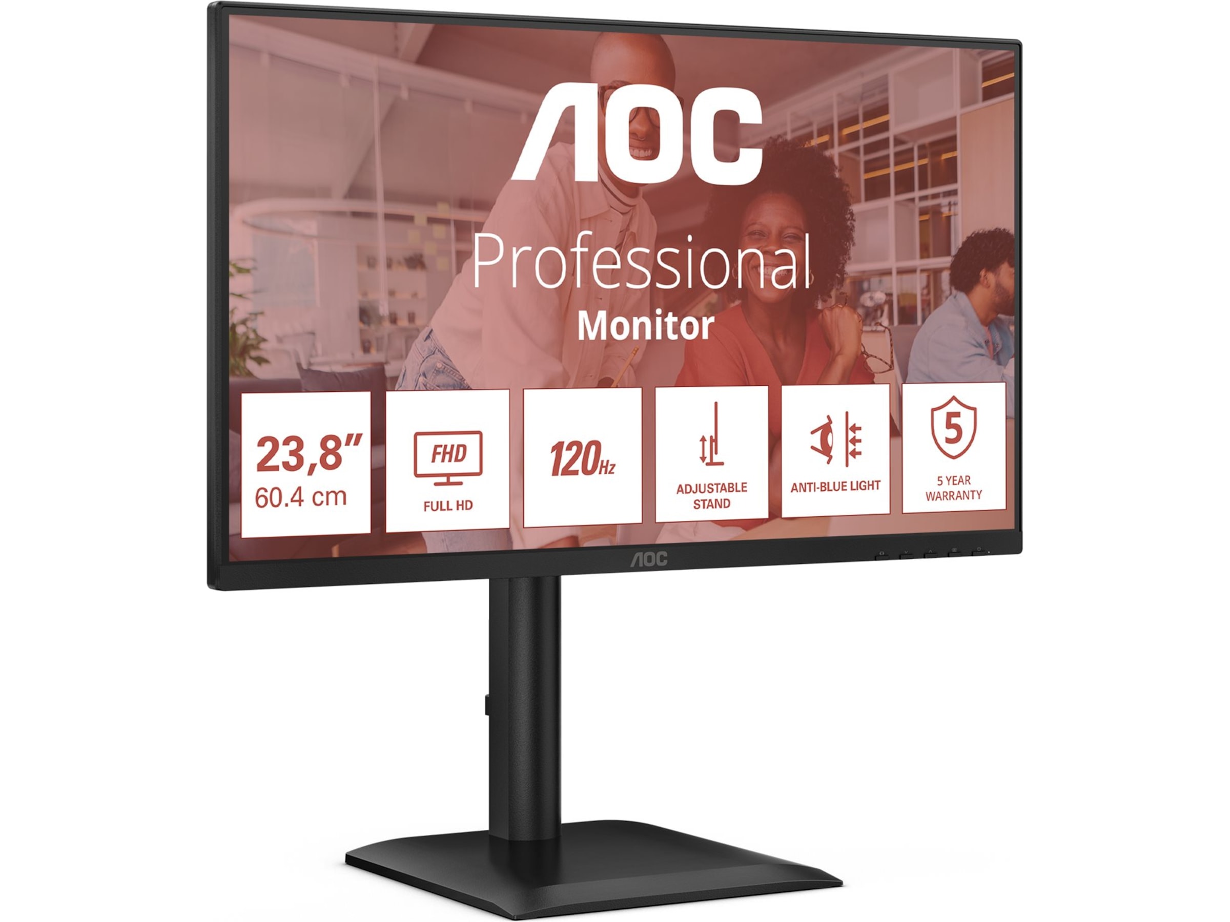 AOC 24" skärm 24E4U Datorskärm