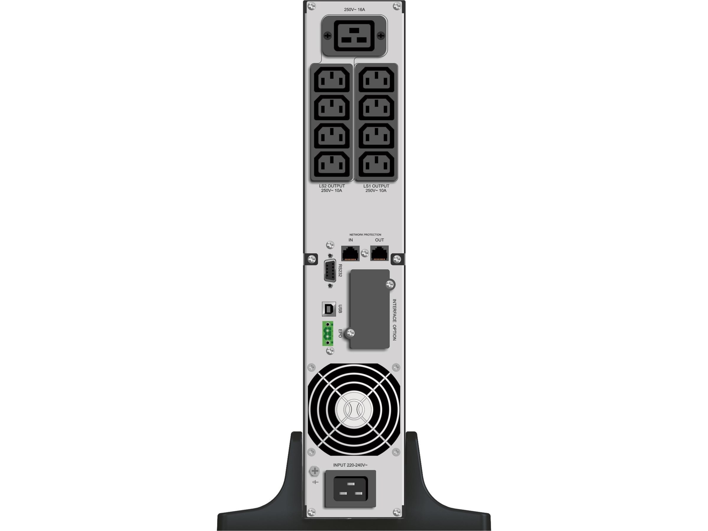 BlueWalker PW UPS VI 3000 RT HID UPS