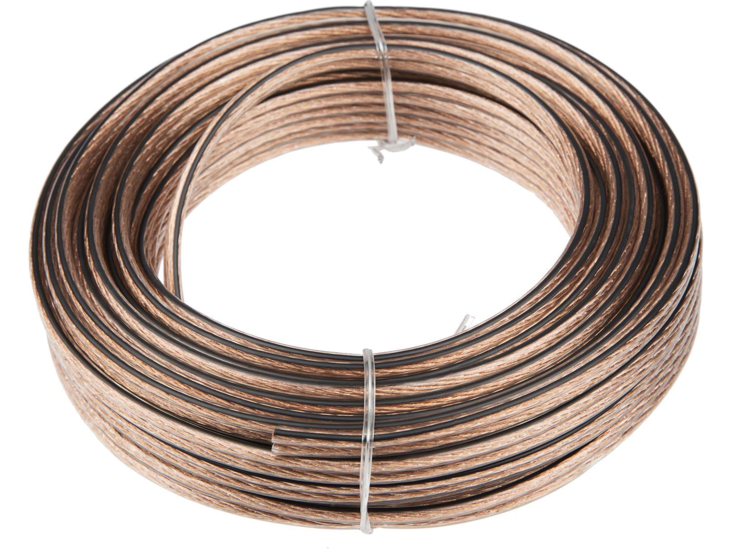 Högtalarkabel 20m (koppar) HiFi- och högtalarkablar