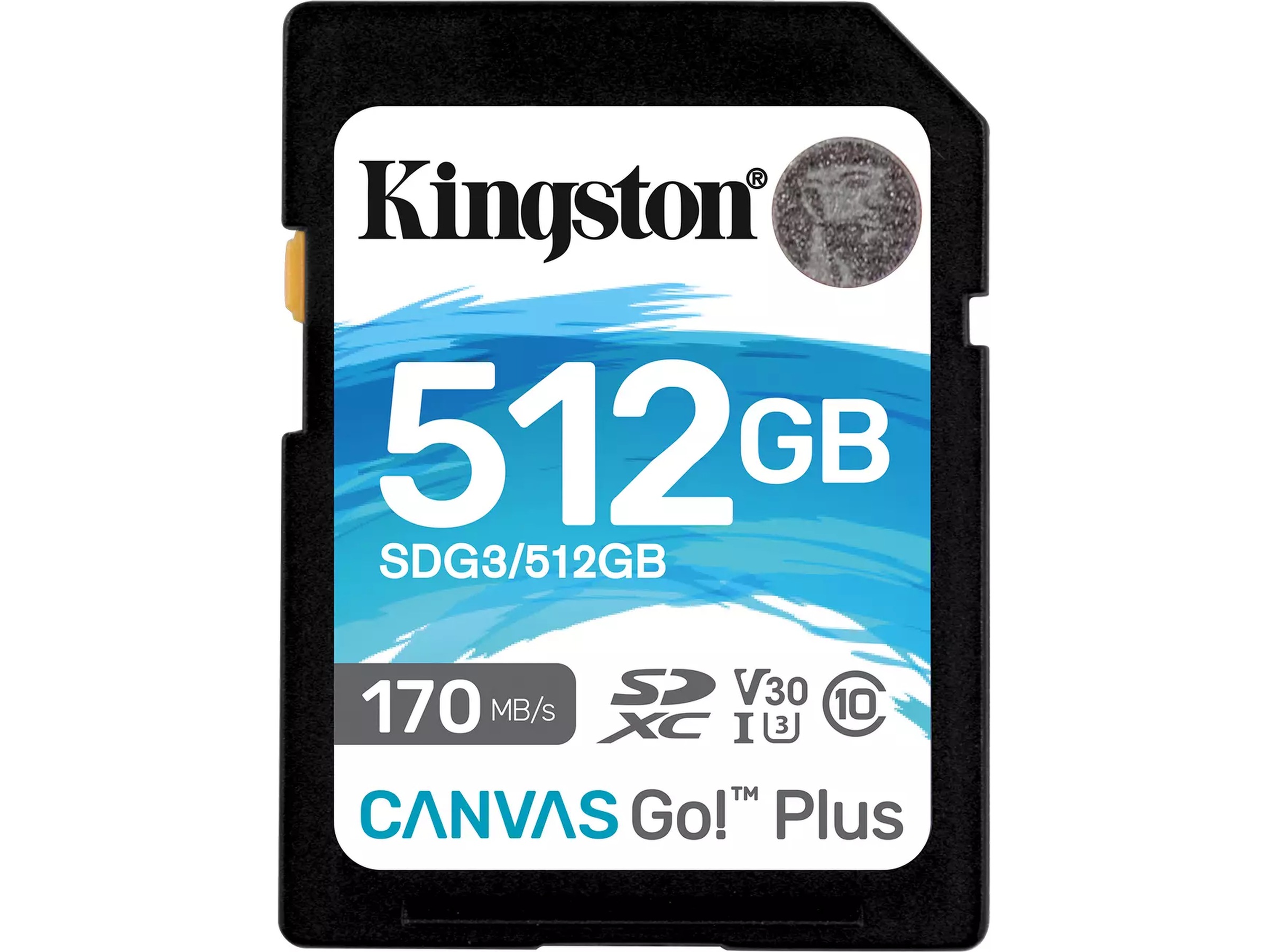 Kingston Canvas Go Plus SDXC 512GB Minneskort