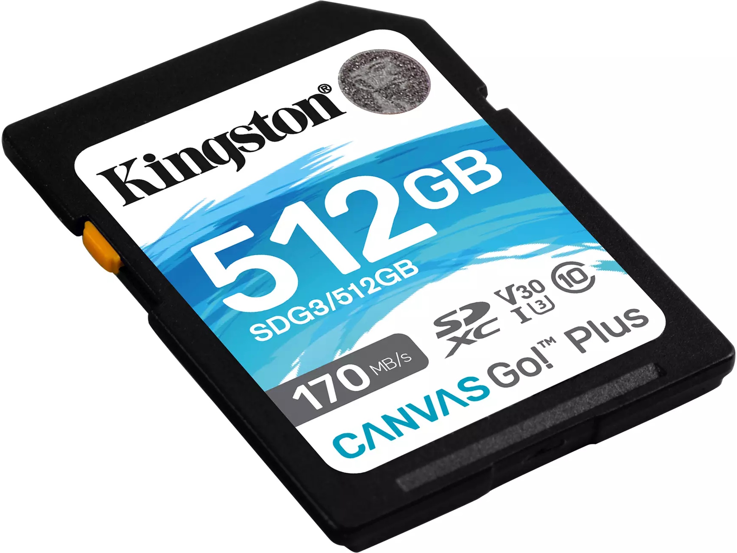 Kingston Canvas Go Plus SDXC 512GB Minneskort