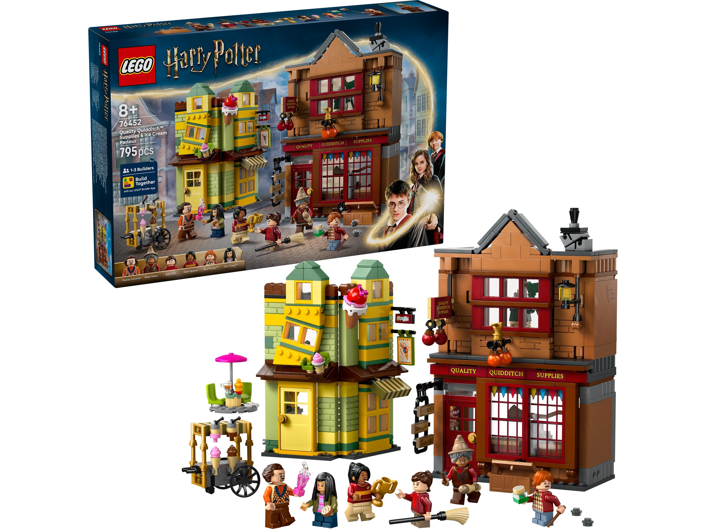 LEGO Harry Potter Kvalitetsutrustning för quidditch och glassbar 76452 LEGO