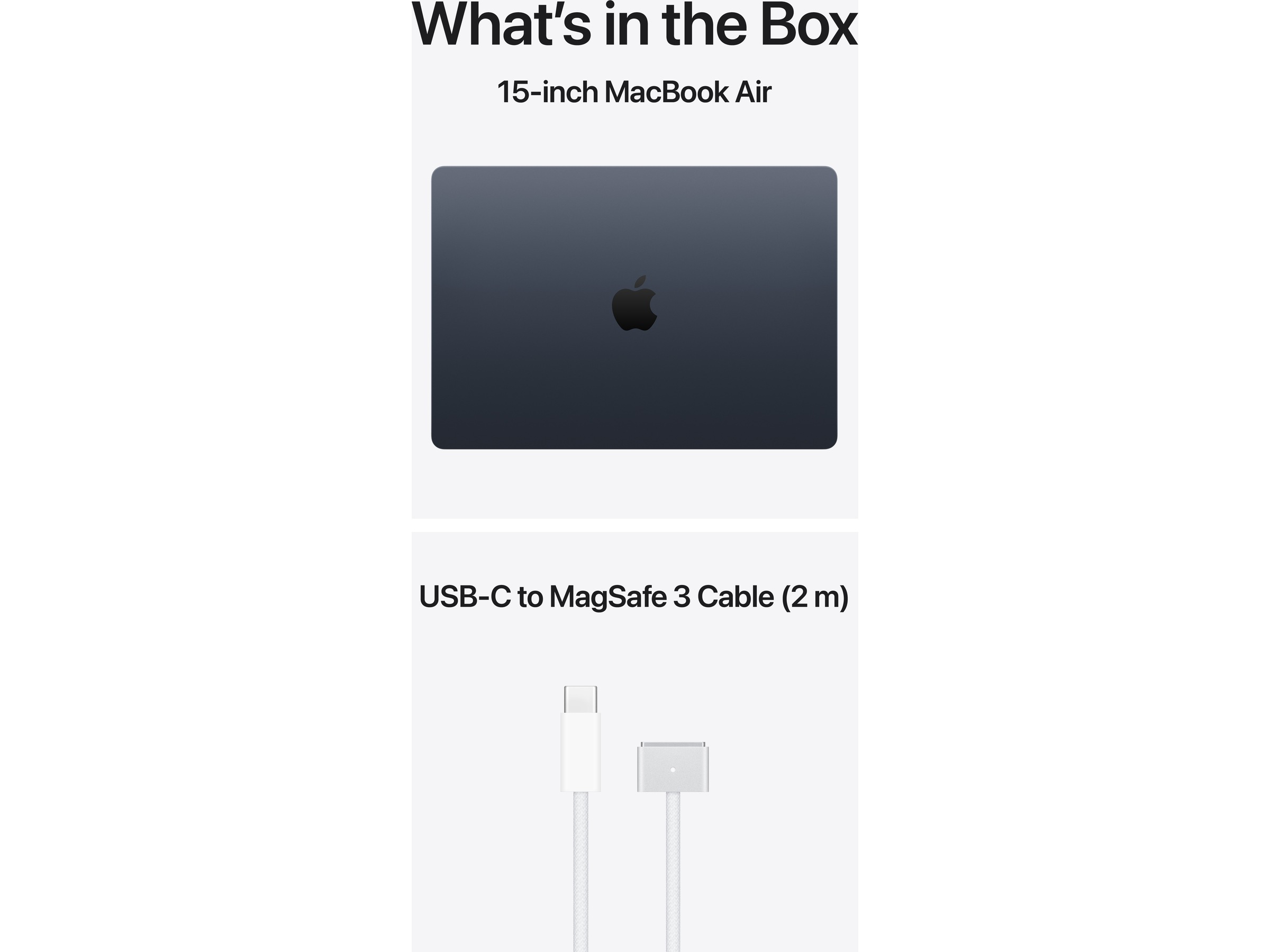 MacBook Air 15" M5 (2026) 1TB (midnatt) Datorer - Bärbara / laptop