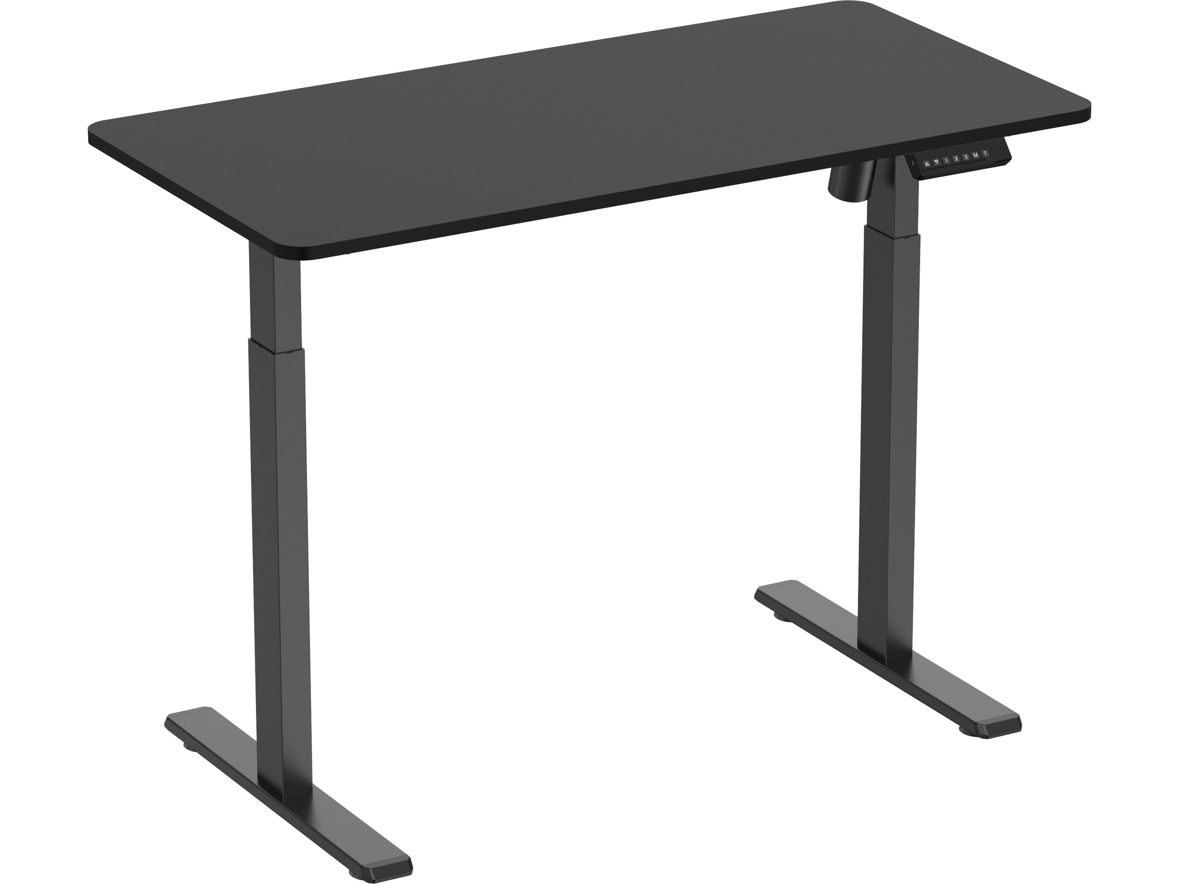 Ergonomiskt höj-/sänkbord 120cm (svart) Skrivbord