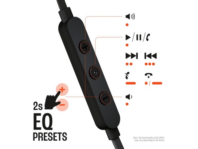 JBL Tune 310C trådbundna öronsnäckor, In-Ear (svart) In-ear hörlurar